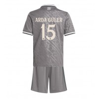 Real Madrid Arda Guler #15 Tredjedraktsett Barn 2024-25 Kortermet (+ Korte bukser)